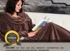 Kuscheldecke mit Ärmeln, 170x200 cm, braun (schoko) Produktbild-Vorschau 6