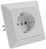 Presa MILOS con contatto di terra, bianco opaco 250V~/ 16A, Anteprima dell’immagine prodotto 4