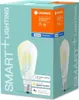 The image shows the retail packaging of a smart LED light bulb. Produktbild-Vorschau