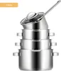 Sola Topfset Pearl 4-teilig – Edelstahl – Produktbild-Vorschau 5