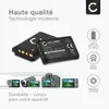 CELLONIC 2x Batterie pour Appareil photo Compatible avec Voir les images du produit 5