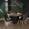 Esstisch Vicco Calero Eiche rustikal/Schwarz 120 x 60 cm Produktbild-Vorschau 3