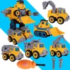 Malplay montážny robot 5 stavebných vozidiel stavebné Náhľad obrázku produktu 11