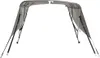 vidaXL 3-Bow Bimini-Top s bočnými panelmi 183x(137-152)x137 Náhľad obrázku produktu 4