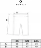 Leggings sportivi da donna per il ciclismo Stato alto opaco Anteprima dell’immagine prodotto 4