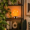 Orange Tischlampe aus Glas, Kugellampe Ø 15 cm, 3 Produktbild-Vorschau 6