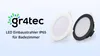 Lot de 10 spots encastrables LED Gr4tec IP65 pour salle de Voir les images du produit 4