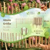 Floranica Staketenzaun aus Haselnuss mit Pfosten 50 cm hoch Produktbild-Vorschau 2