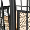 HI Feuerkorb mit Funkenschutz Schwarz 40 x 61 cm Produktbild-Vorschau 11