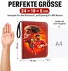 sammelkarten album fussball 4 Fächer, Fussball Karten Produktbild-Vorschau 2