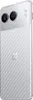 A close-up, angled view of the back of a silver smartphone. Produktbild-Vorschau