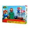 Jakks Pacific Oak Grove Super Mario Diorama Set Mondo di Anteprima dell’immagine prodotto 7
