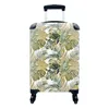 MuchoWow® Koffer Handgepäck Trolley Rollkoffer Kleine Produktbild-Vorschau 1