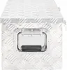 vidaXL Úložný box stříbrný 70x31x27 cm Hliník Náhled obrázku produktu 3