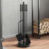 5-częściowy stalowy zestaw narzędzi kominiarskich 18x66 cm Podgląd zdjęcia produktu 2