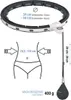 Hhm15 Hula Hop Nero Con Magnete E Peso + Contatore Hms Anteprima dell’immagine prodotto 18