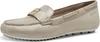 Tamaris Damen Slipper Leder Mokassin sportlich Zierspange Produktbild-Vorschau 3