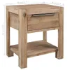 vidaXL Nachttische mit Schubladen 2 Stk 40x30x48 cm Akazie Produktbild-Vorschau 13