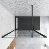 Schwarz Walkin Duschkabine 100x200cm unregelmäßige Form Produktbild-Vorschau 4