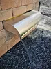 Wasserfall Mambo 60 cm abgerundet langer Auslauf Edelstahl Produktbild-Vorschau 1