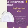 INLAQ Dual UV LED 48W Nagellampe für Gelnägel mit 10, 30, Produktbild-Vorschau 4