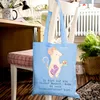 Mr. & Mrs. Panda Tote Bag Raumausstatter Herz - Sky Blue - Produktbild-Vorschau 4