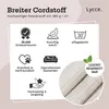 Lycce Cordstoff Meterware | 35 000 cyklov odolnosti proti Náhľad obrázku produktu 9