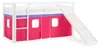 Homestyle4u Hochbett 90x200 mit Rutsche Lattenrost Vorhang Produktbild-Vorschau 14