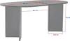 Skye Decor, Sablin - Wood White, tavolo da pranzo, legno Anteprima dell’immagine prodotto 10