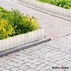 KOTARBAU® Bordure Jardin Exterieur Bois 200 x 10 cm Cloture Voir les images du produit 6
