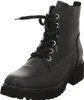 A black lace-up boot is shown against a white background. Anteprima dell’immagine prodotto