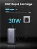 Batteria esterna Ugreen Mini 10K mAh, USB-C, USB-A, display Anteprima dell’immagine prodotto 17