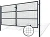 Doppelflügeliges Zauntor 3m OLGA H.150cm grau Produktbild-Vorschau 5
