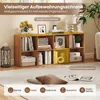 Regał COSTWAY, regał z 8 przegrodami, regał biurowy, regał Podgląd zdjęcia produktu 4