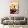 Bilder auf glas - Einteilig - Boot Segel Meer - 80x120cm - Produktbild-Vorschau 7