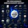 4 x CR1220 WILHELM Blister Lithium Knopfzelle 3V 40mAh Produktbild-Vorschau 6