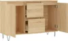 vidaXL Sideboard Sonoma-Eiche 101,5x35x70 cm Holzwerkstoff Produktbild-Vorschau 6
