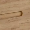 A close-up view of a wooden surface with a carved-out groove. Produktbild-Vorschau