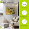 ARTland Wandbild Alu für Innen & Outdoor Käse, Wein und Produktbild-Vorschau 2
