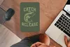 MuchoWow® Mauspad Mousepad Jahrgang - Fisch - Text 18x27 cm Produktbild-Vorschau 3