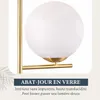 ZMH lampada da terra oro 1 fiamma moderna E27 lampada da Anteprima dell’immagine prodotto 12