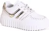 topschuhe24 3133 Damen Plateau Sneaker Skater Turnschuhe , Produktbild-Vorschau 1