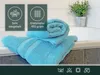 10er Set Handtücher, 50x100 cm, 100% Baumwolle, blau Produktbild-Vorschau 3
