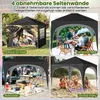 COSTWAY Pawilon składany 3x3 m z 4 zdejmowanymi ściankami Podgląd zdjęcia produktu 5