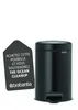 Poubelle à Pédale 3 L Matt Black - New Icon - Brabantia Voir les images du produit 21