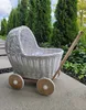 Puppenwagen aus Korbgeflecht - weiß Produktbild-Vorschau 6
