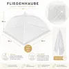 Fliegenhaube 35 x 35 x 20 cm weiß faltbare Speisehaube Produktbild-Vorschau 6