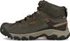 A side view of a brown and gray KEEN hiking boot. Produktbild-Vorschau