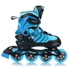 A single inline skate is shown against a white background. Náhľad obrázku produktu