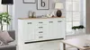 Sideboard Elara Anrichte in weiß matt und Eiche Bianco Produktbild-Vorschau 6